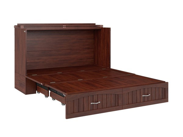 Southampton Queen Murphy Bed Chest With Charging Station